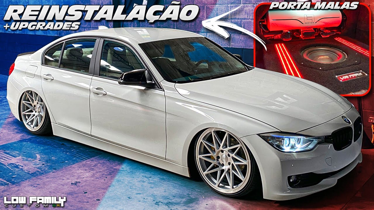 BMW F30 COM KIT SUSPENSÃO SENSOR  + PORTA MALAS SOB - MEDIDA CUSTOMIZADO !