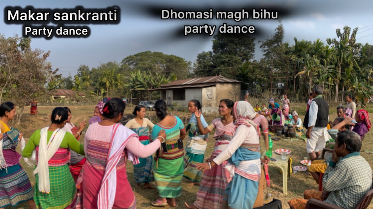 Makar sankranti party dance￼ Happy dhomasi party dance #new #video #viral #makar #sankranti #2026