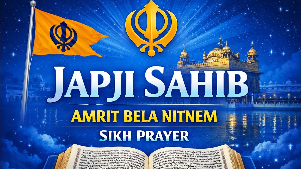 ਜਪੁਜੀ ਸਾਹਿਬ | ਅਖੰਡ ਗੁਰਬਾਣੀ | ਨਿੱਤਨੇਮ ਸਾਹਿਬ | Japji Sahib | Path Japji Sahib #japjisahib  #nitnem 
