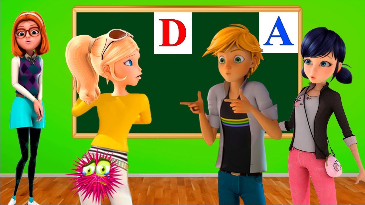 Miraculous Ladybug Funny Joke at school New Episode