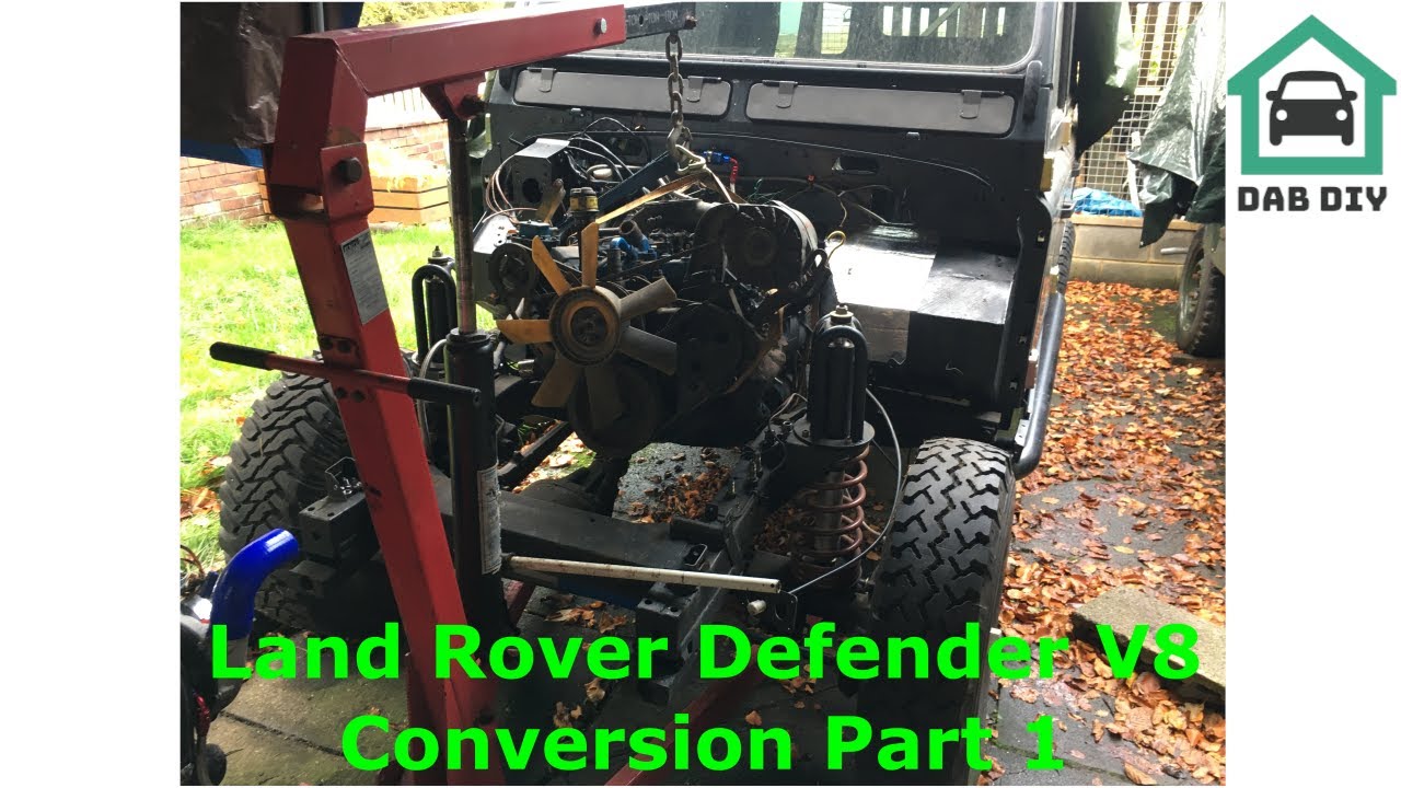 Land Rover Defender V8 Conversion Part One
