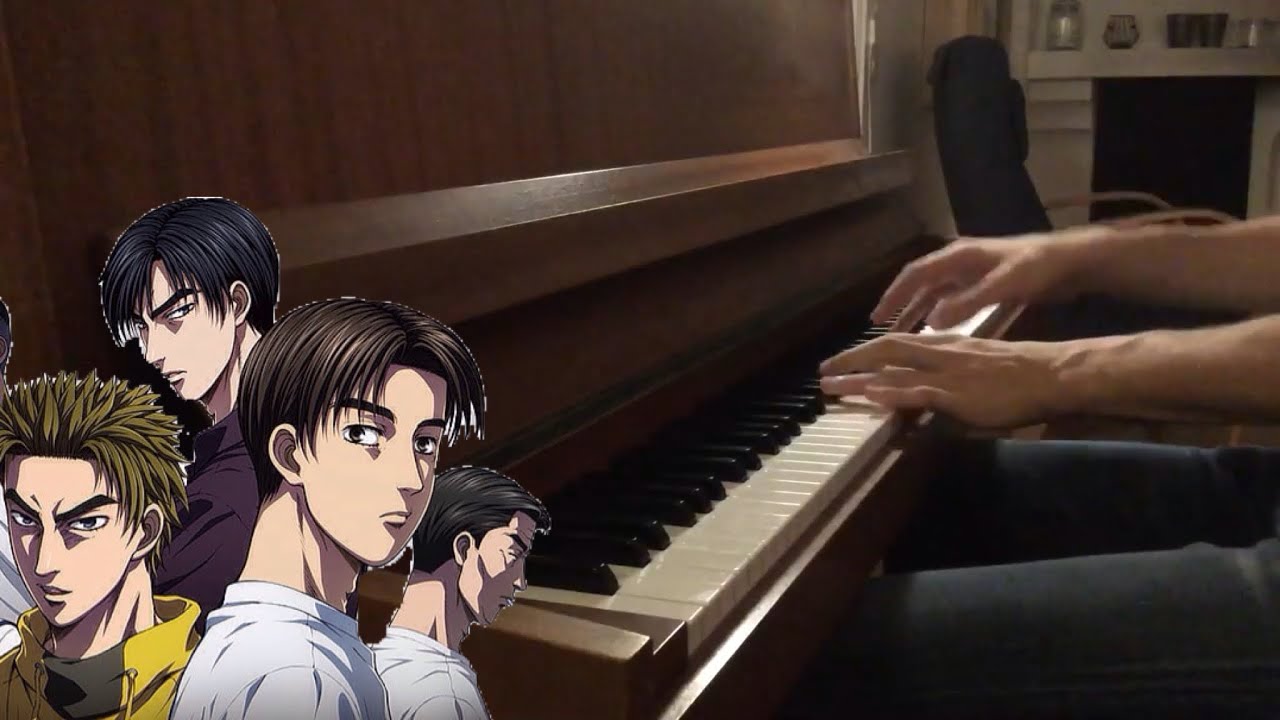 Initial D: Burning up for you - Sara | Piano