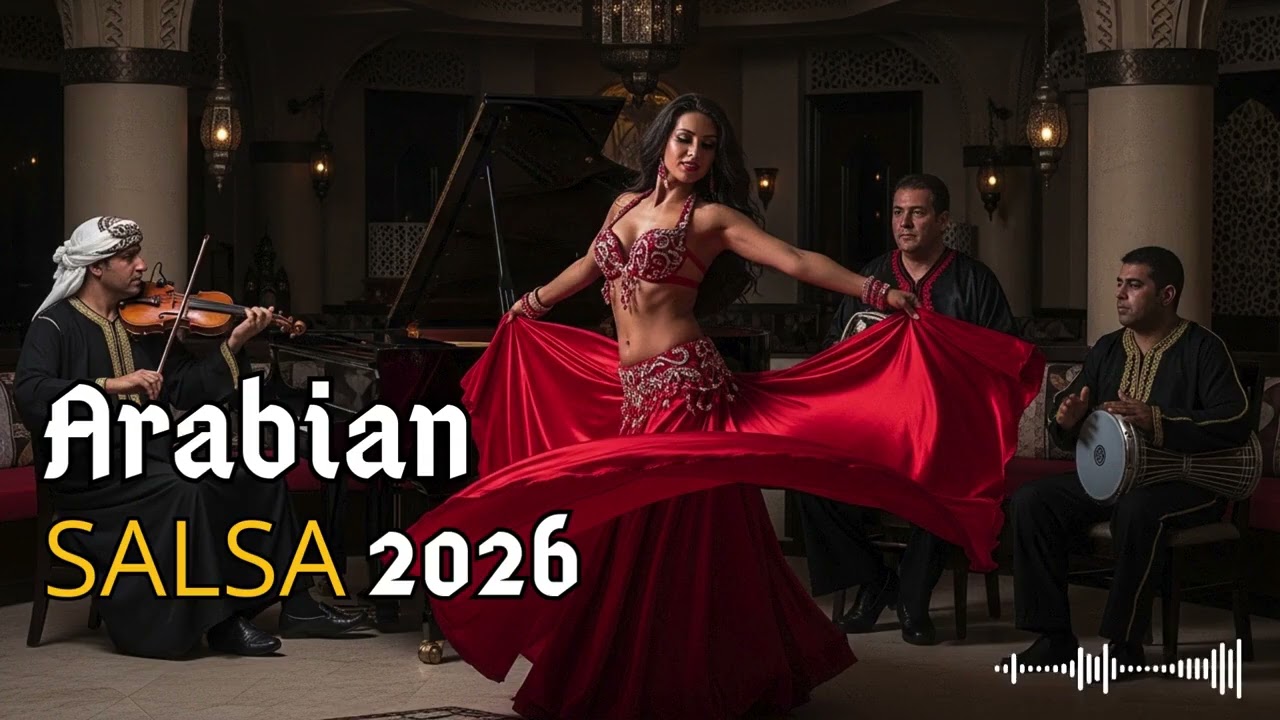 Arabian Night Dance Music 💃 Salsa Rhythms with Middle Eastern Flavor