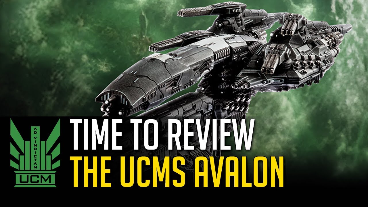 Dropfleet Commander 2.0 with a UCM Fleet - Bonus USMC Avalon