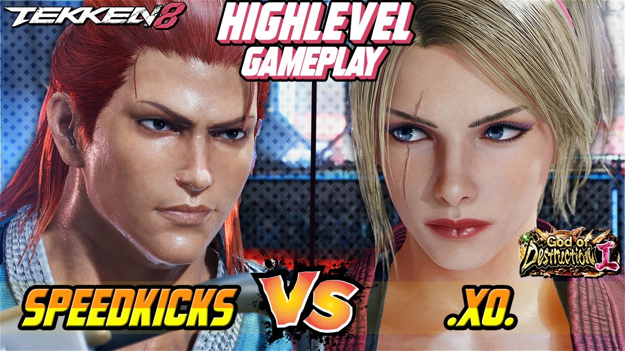 Tekken 8 – SpeedKicks (HWOARANG) vs XO (#1 Ranked LIDIA) – T8 High Level Gameplay