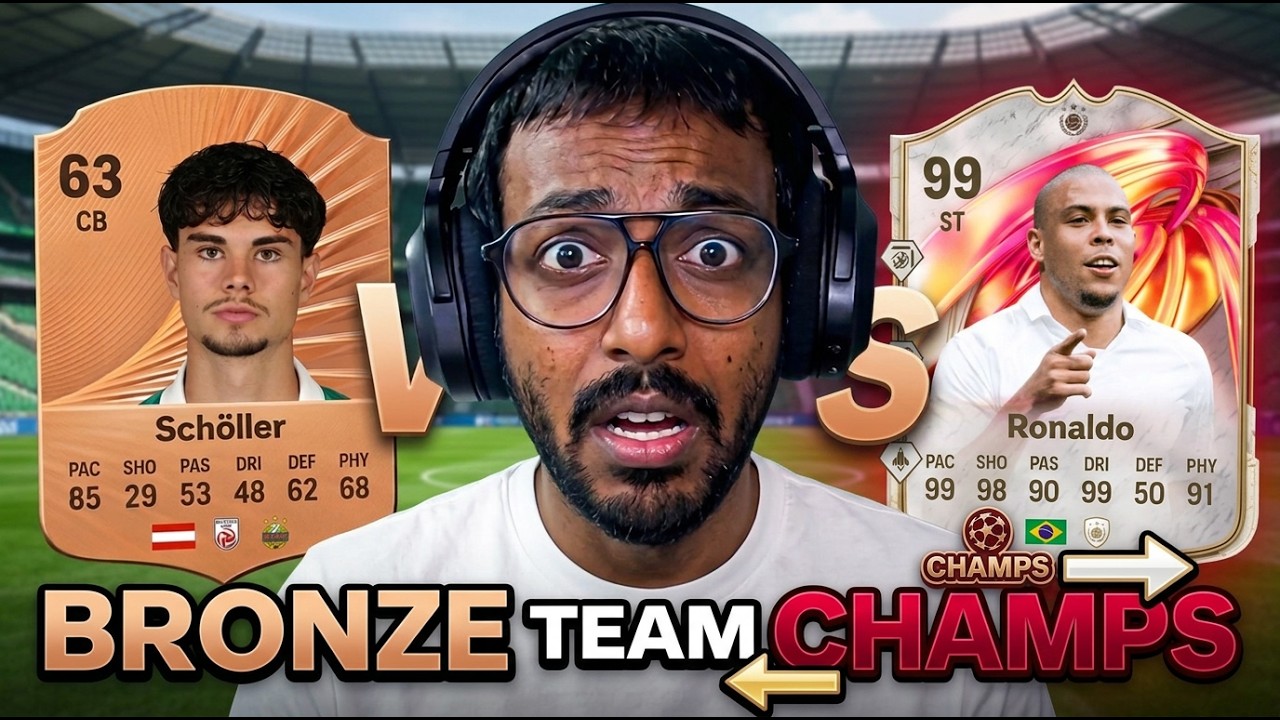 FULL BRONZE Squad in FUT Champs?! What Am I Doing 😭