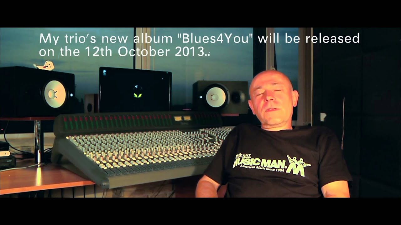 Grzegorz Kapołka Trio - BLUES4YOU RECORDING SESSION (TRAILER)