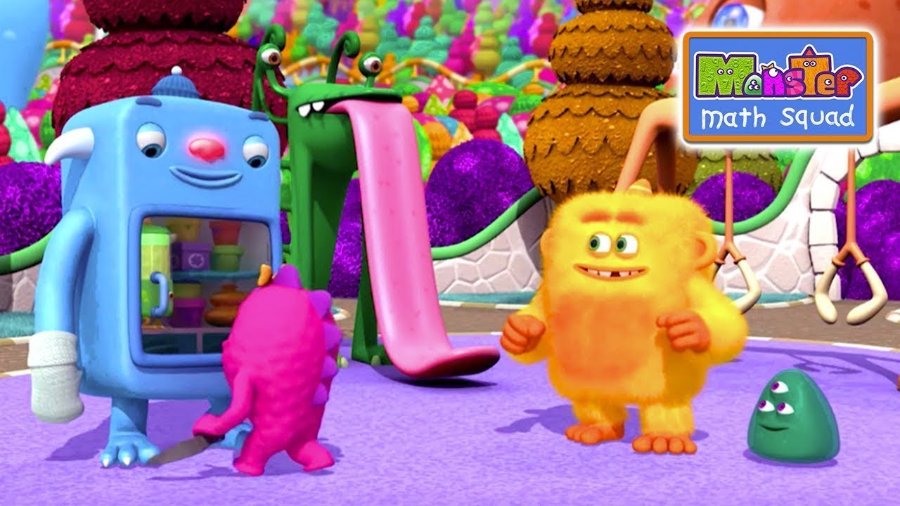 Monsters | Sneeze Freeze | Learn Math for Kids | Cartoons for Kids