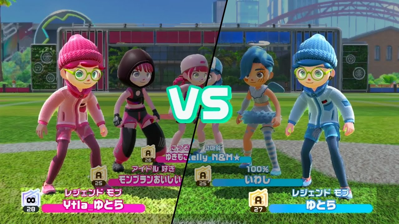 ゆとら vs ゆとら - NintendoSwitchSports
