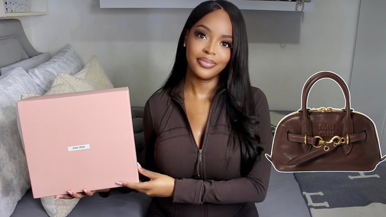 LUXURY UNBOXING | MIU MIU AVENTURE NAPA BAG