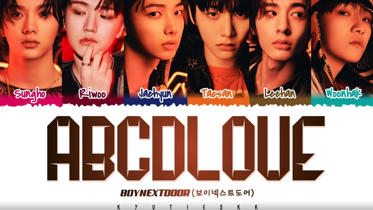 [CORRECT] BOYNEXTDOOR (보이넥스트도어) - ‘ABCDLOVE’ Lyrics [Color Coded_Han_Rom_Eng]