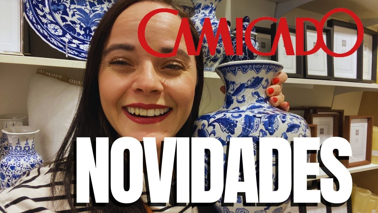 CAMICADO LANÇOU NOVIDADES LINDAS! Tour Pela Loja de Decoração.