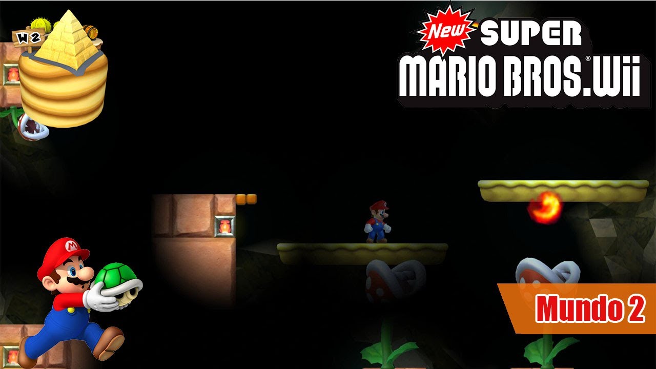 Guía New Super Mario Bros Wii |  Mundo 2
