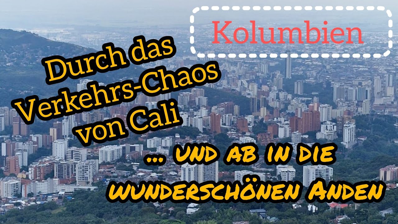 Verkehrschaos in Kolumbien & unsere Reise in die Anden #kolumbien #colombia #anden #verkehr 