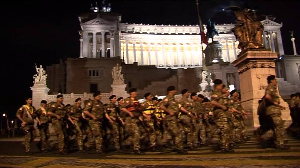 dalle prove alla parata 2010 (parte 2) corpo militare croce rossa italiana