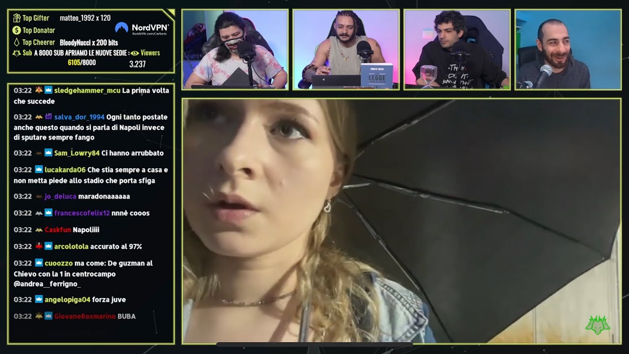 STREAMER SVEDESE DERUBATA a NAPOLI in IRL&hellip; | Cerbero Podcast #1335