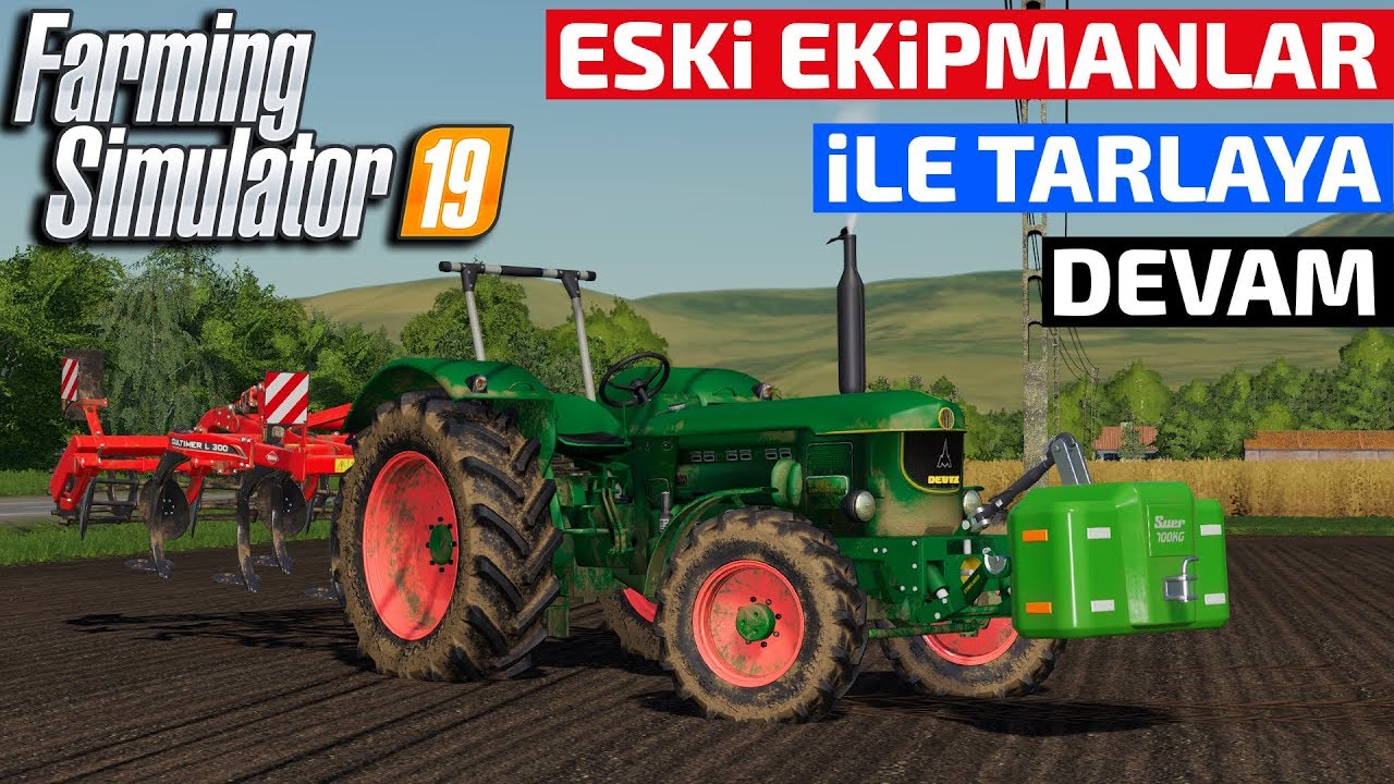 DEDE TRAKTÖRLER İLE TARLAYA GİRDİK 😀
