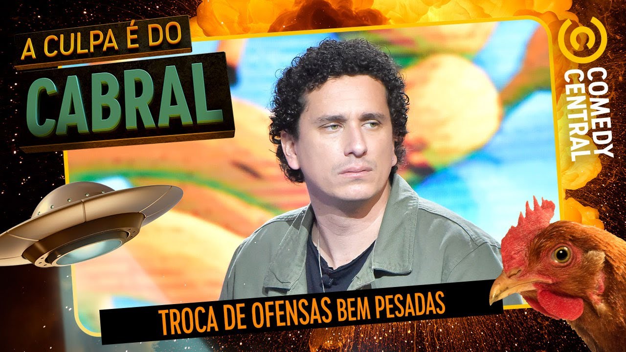 Troca de ofensas bem PESADAS | A Culpa &Eacute; Do Cabral no Comedy Central
