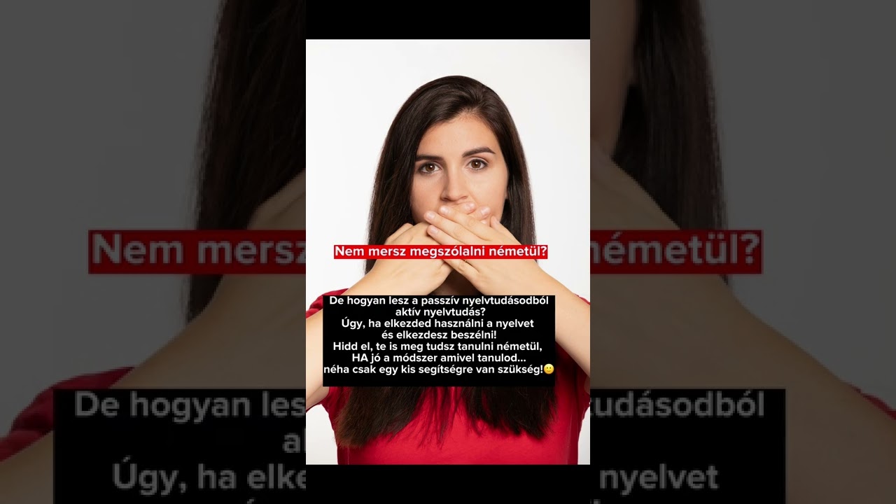 Nem mersz megszólalni németül?🇩🇪 #némettanulás #német #deutsch #ausztria #németüllilivel