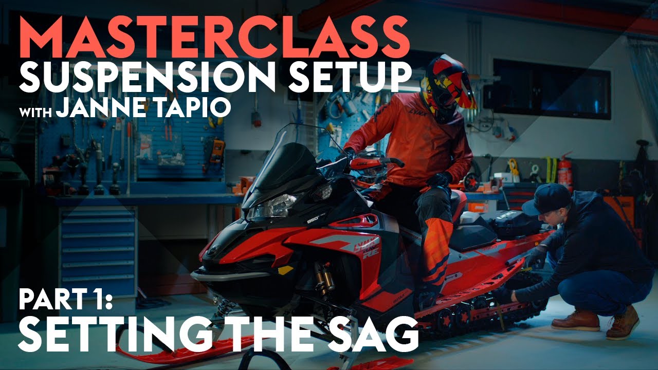 How to Set the Sag on your Lynx Snowmobile?