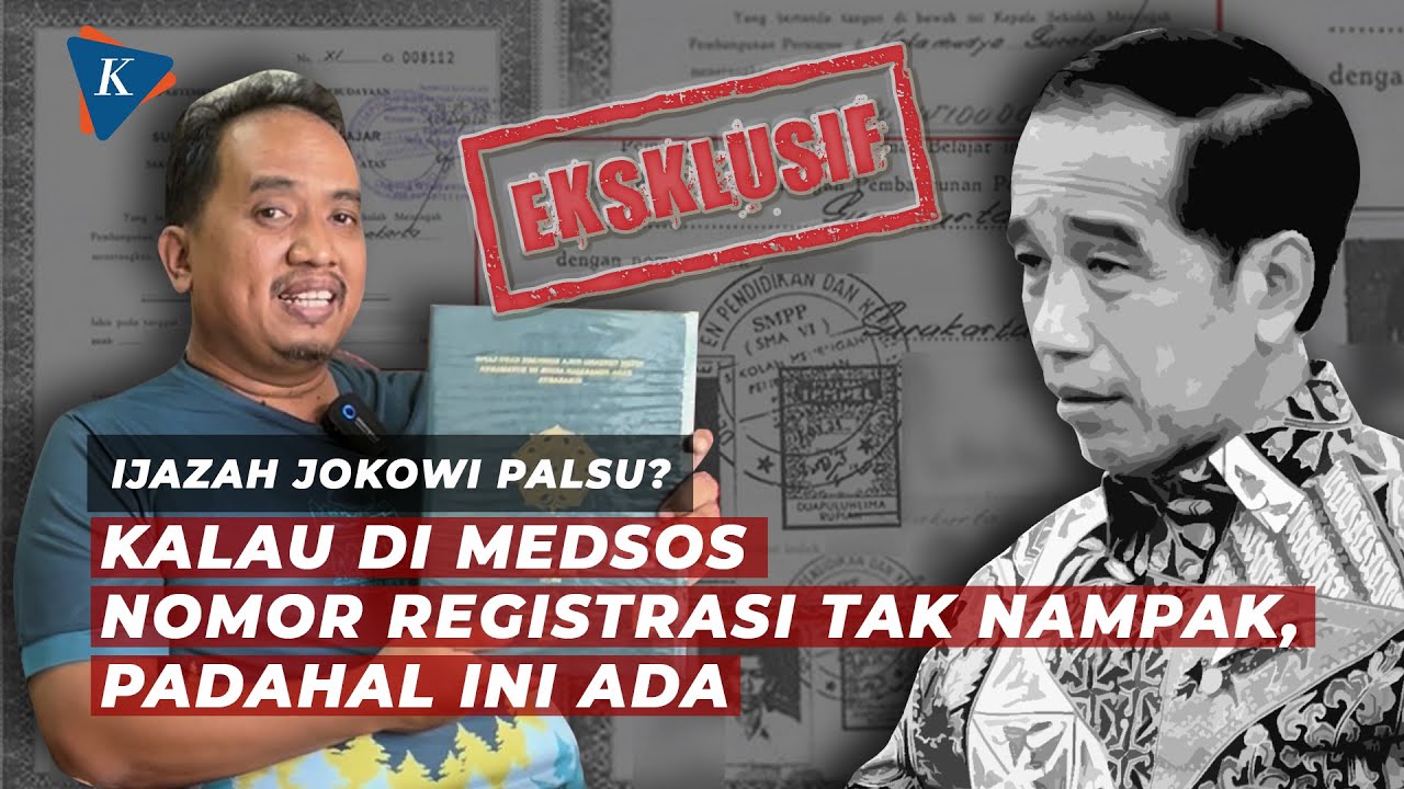 [EKSKLUSIF] Penasaran? Ini Skripsi Asli Jokowi!