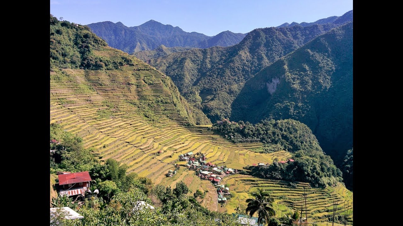 The rice terraces  in Banaue In the Philippines - טרסות האורז בבנאווי בפיליפינים