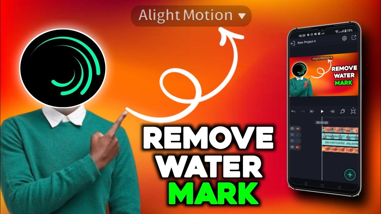 Alight motion ka logo Kaise hataye  || Video me se watermark Kaise hataye  || #alightmotion