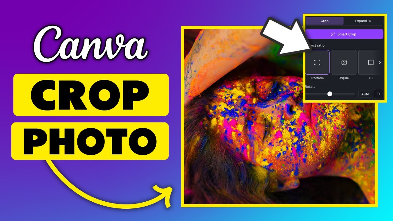 How To Crop A Photo In Canva