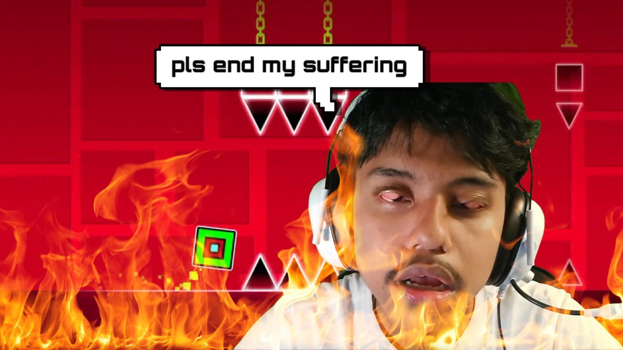 ANGRY QuickUzi Hops on Geometry Dash to Cool His Head Off… But He CRASHES OUT Instead