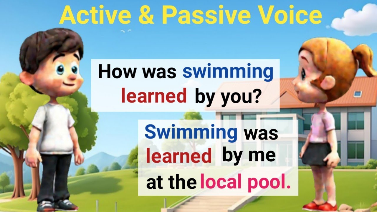 English Conversation Practice | Active & Passive Voice | English Speaking practice for Beginners