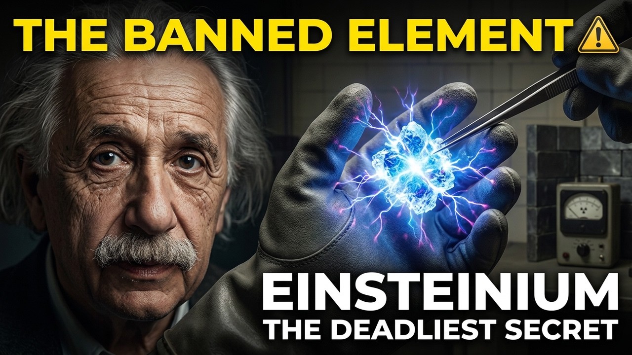Einsteinium: The Mysterious Element Named After a Genius! 🔍✨