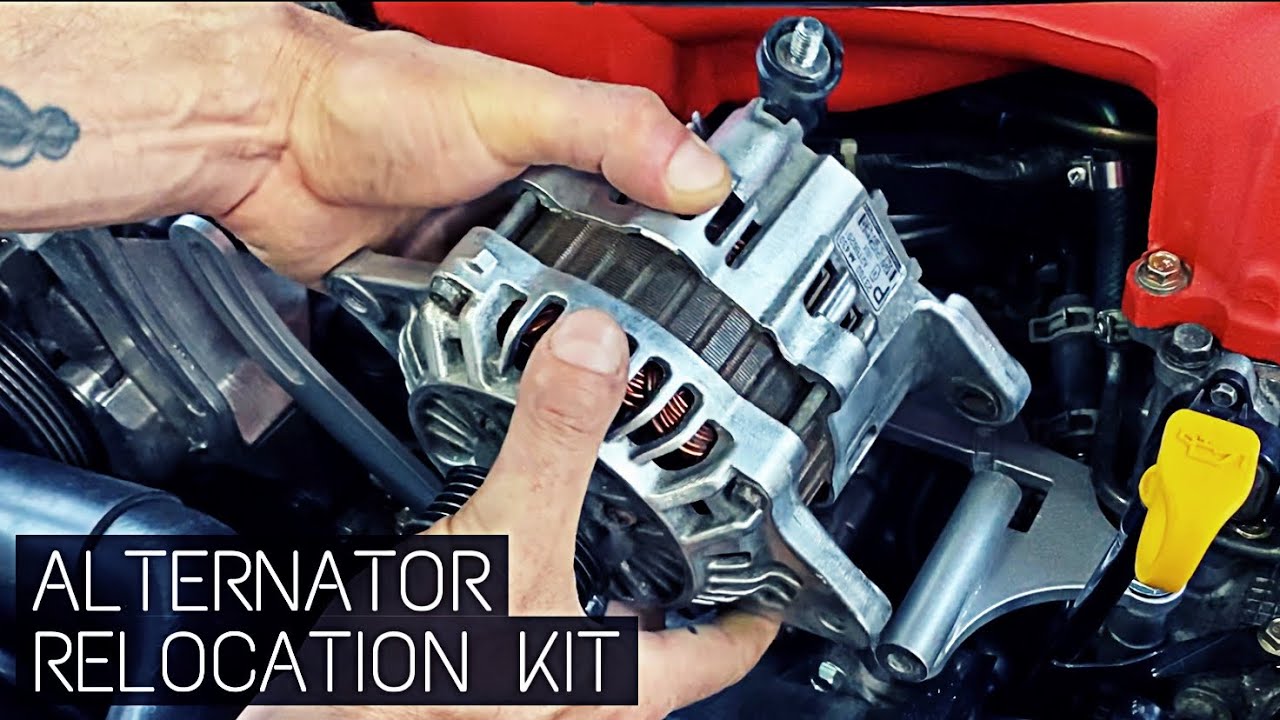 KEIN FAB | 1993-2001 IMPREZA ALT RELOCATION KIT