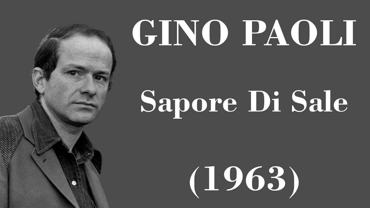 Gino Paoli - Sapore Di Sale - Legendas IT - PT-BR