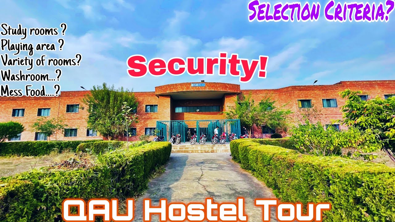 Quaid e Azam University Hostels Review 2024 Part1