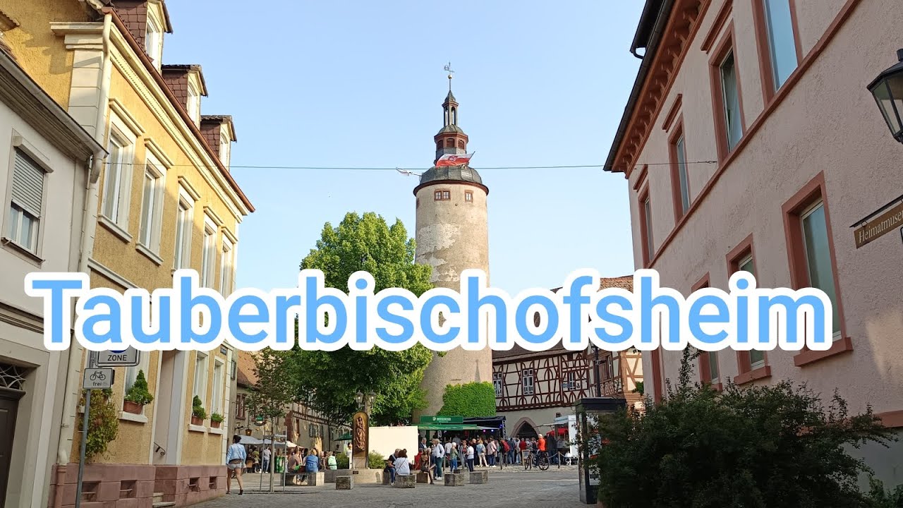 Tauberbischofsheim im Main-Tauber-Kreis, kleiner Rundgang