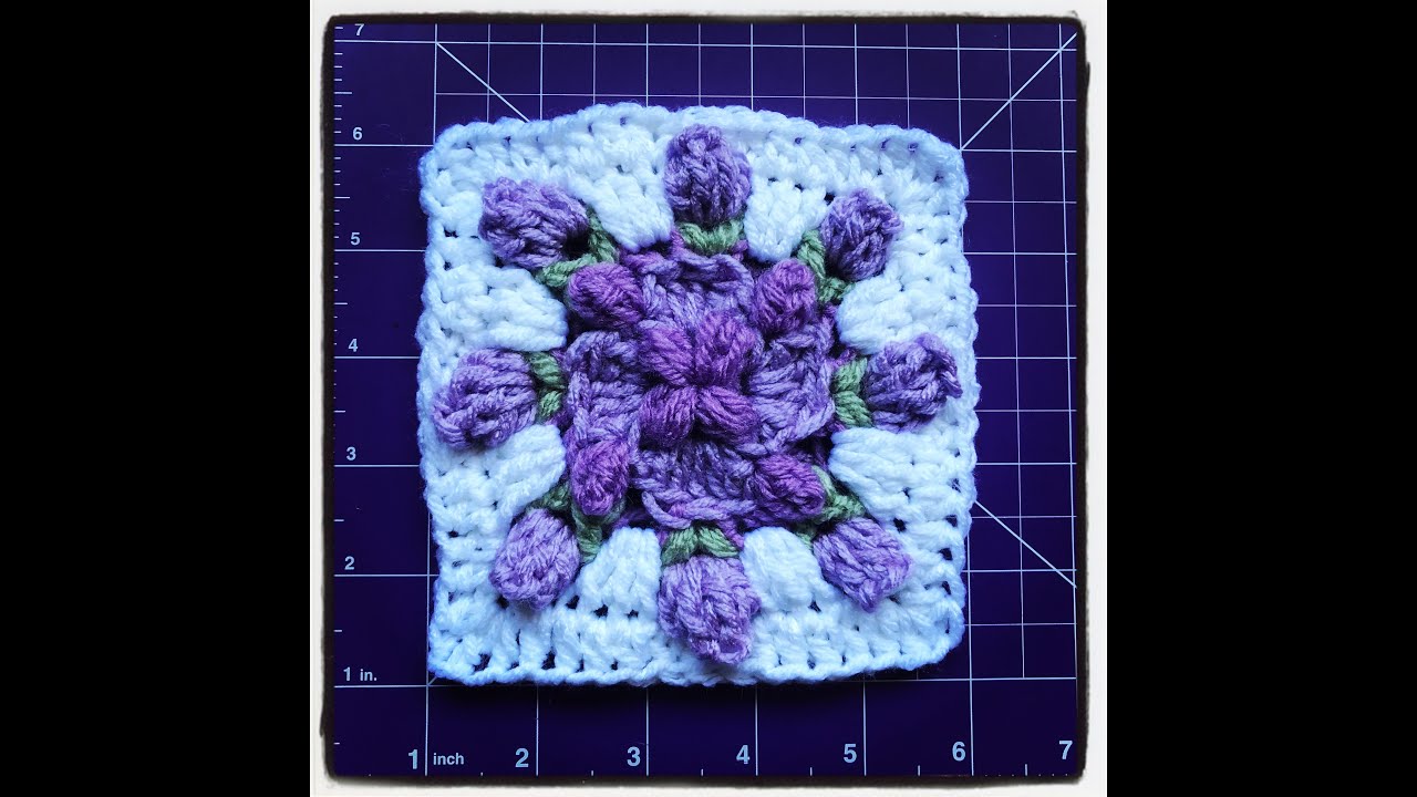 Crochet Spring Fling Square
