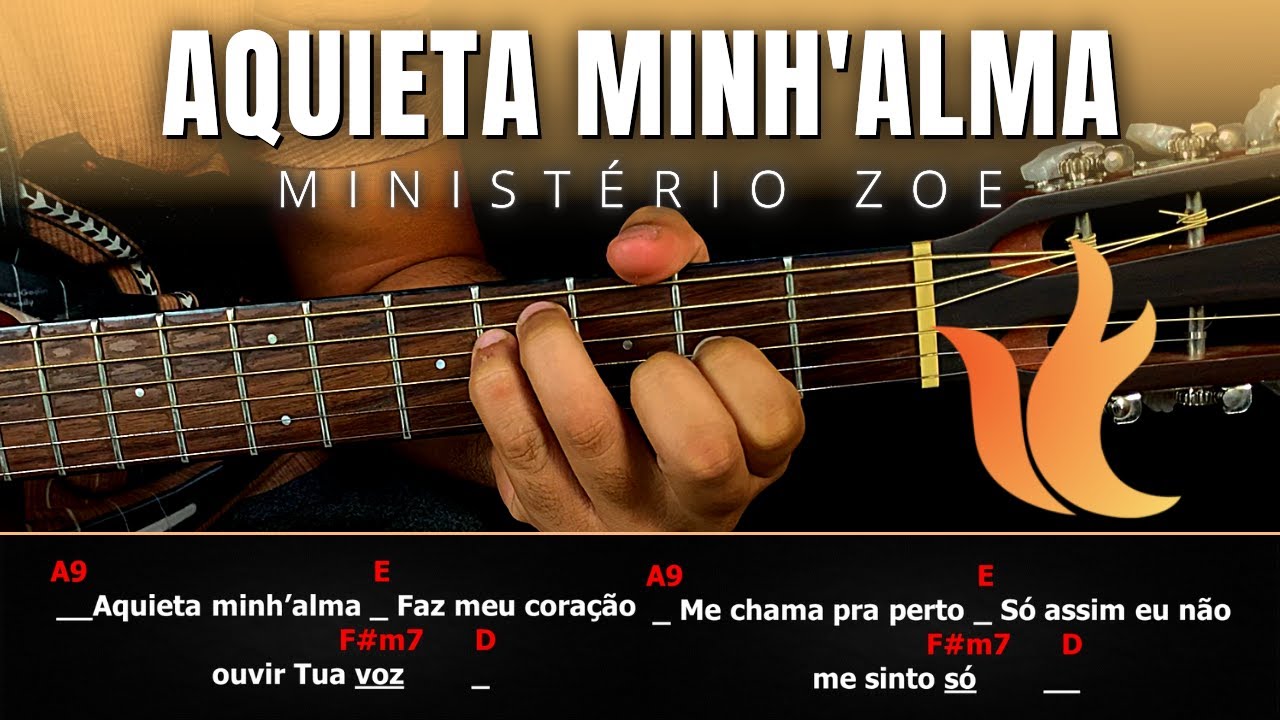 FAZ MEU CORA&Ccedil;&Atilde;O OUVIR TUA VOZ 🕊️ Aquieta Minh'alma - Minist&eacute;rio Zoe | Aula de Viol&atilde;o Simplificada