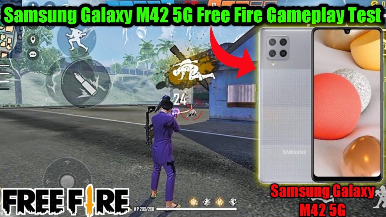 Samsung Galaxy M42 5G Free Fire Test||Samsung Galaxy M42 5G Free Fire Gameplay Test|| Glister Gaming