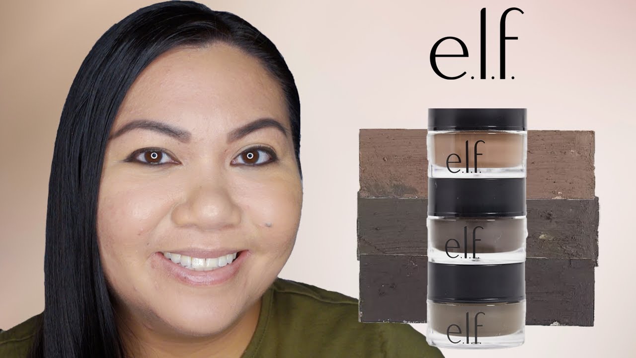 e.l.f Lock On Liner and Brow Cream Espresso Review BEFORE You Buy | Anastasia Dipbrow Dupe?!