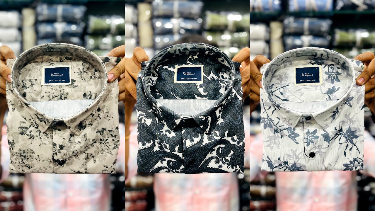 Black Bagheera / All types of Premium Quality Shirts / Ahmedabad wholesale market /wholesale shirts