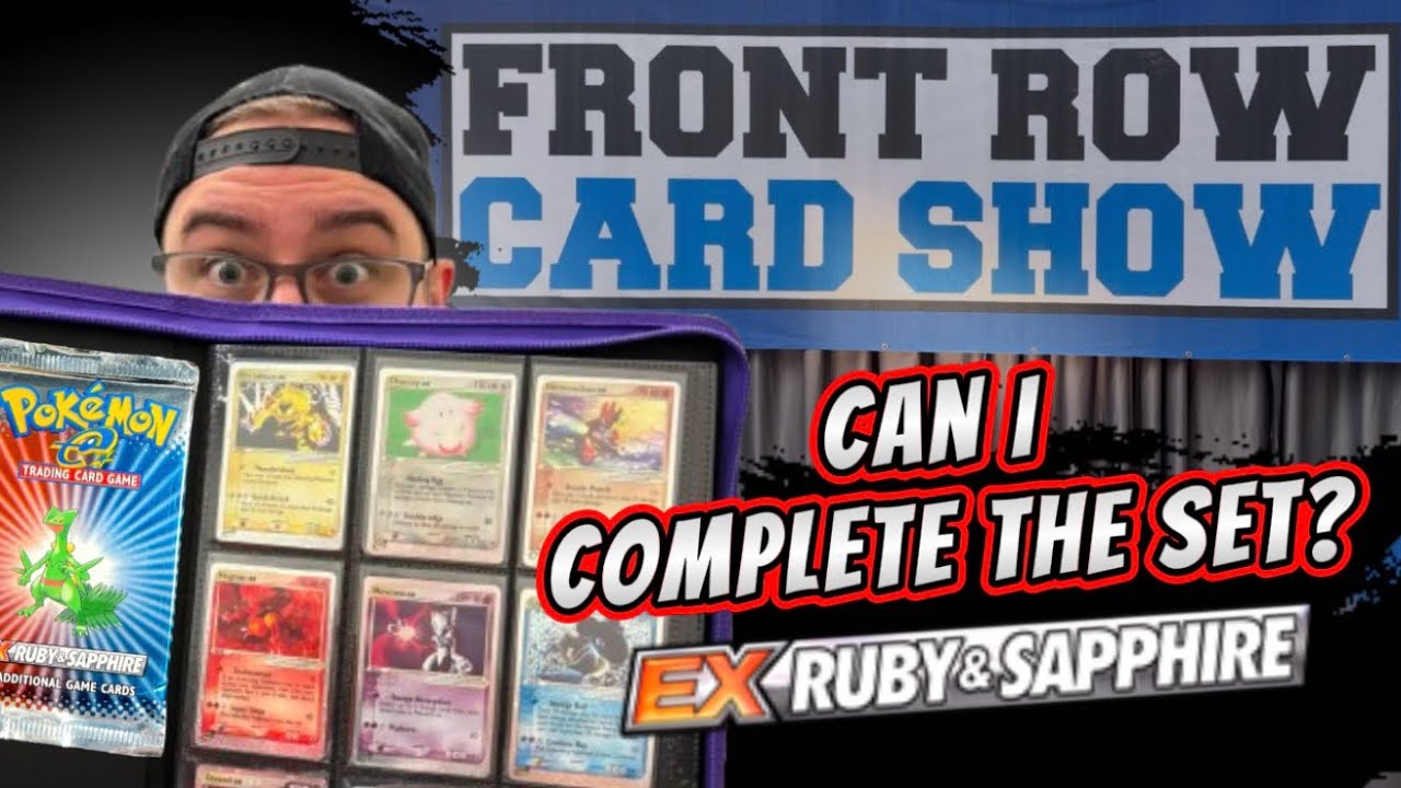 Can I Complete This Set at Front Row Card Show?!