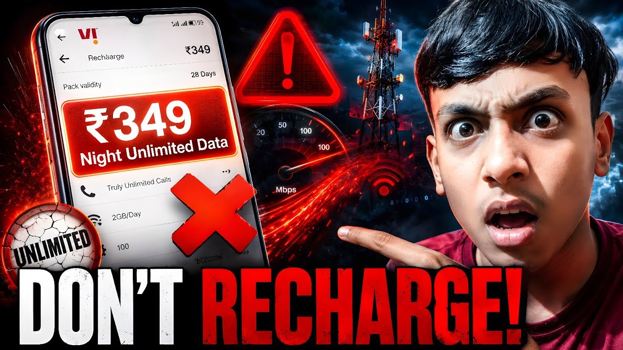 Don't Recharge Vi ₹349 Plan Before Watching This!