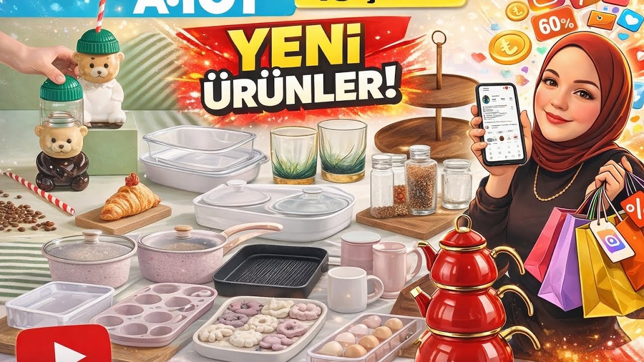 A101 18 Şubat AKTÜEL 😱 Bu Ürünler Kapış Kapış! İNDİRİM KAMPANYA FIRSAT UCUZ ÇEYİZ