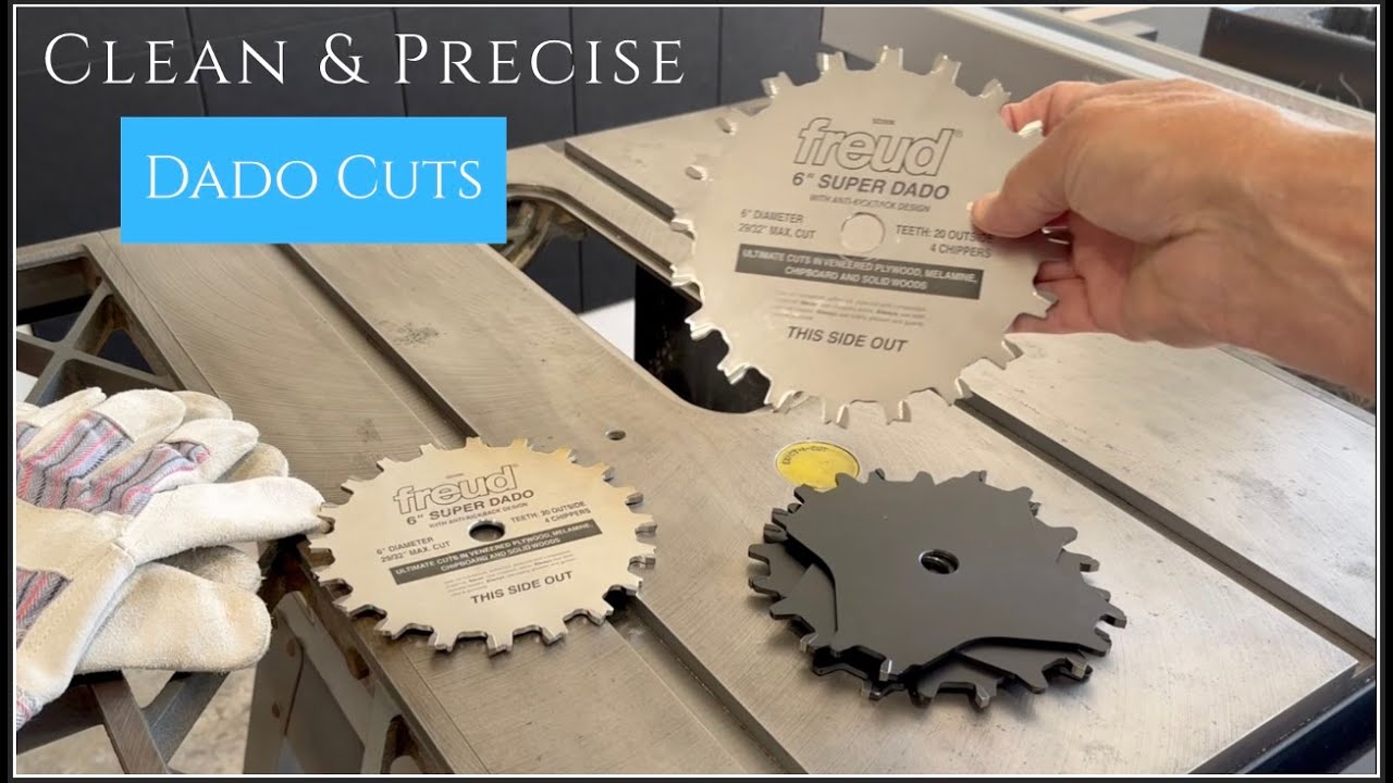 Freud 6” Super Dado Stack - Clean Precise Dado Cuts