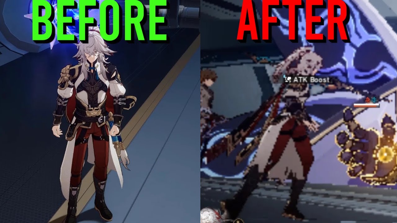 The Worst Possible Graphics in Honkai Star Rail