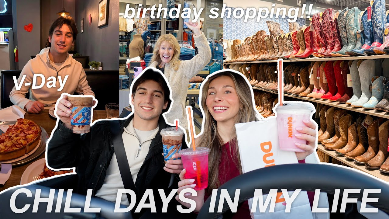 Valentine’s Weekend Vlog 🤍 Boyfriend’s Birthday, Nashville Prep & V-Day Drinks