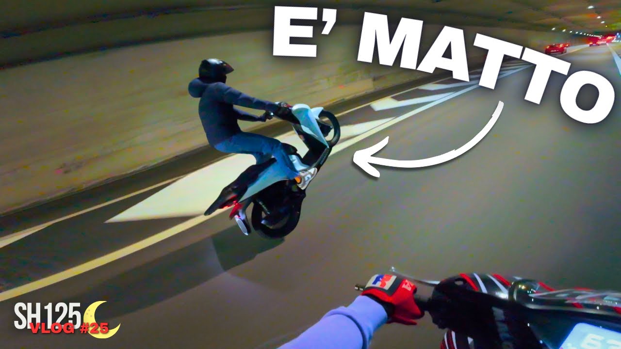 COME NON IMPENNARE UN SH125 ORIGGGINALE MARESCIALLO - SHVLOG 25 (sh 125)