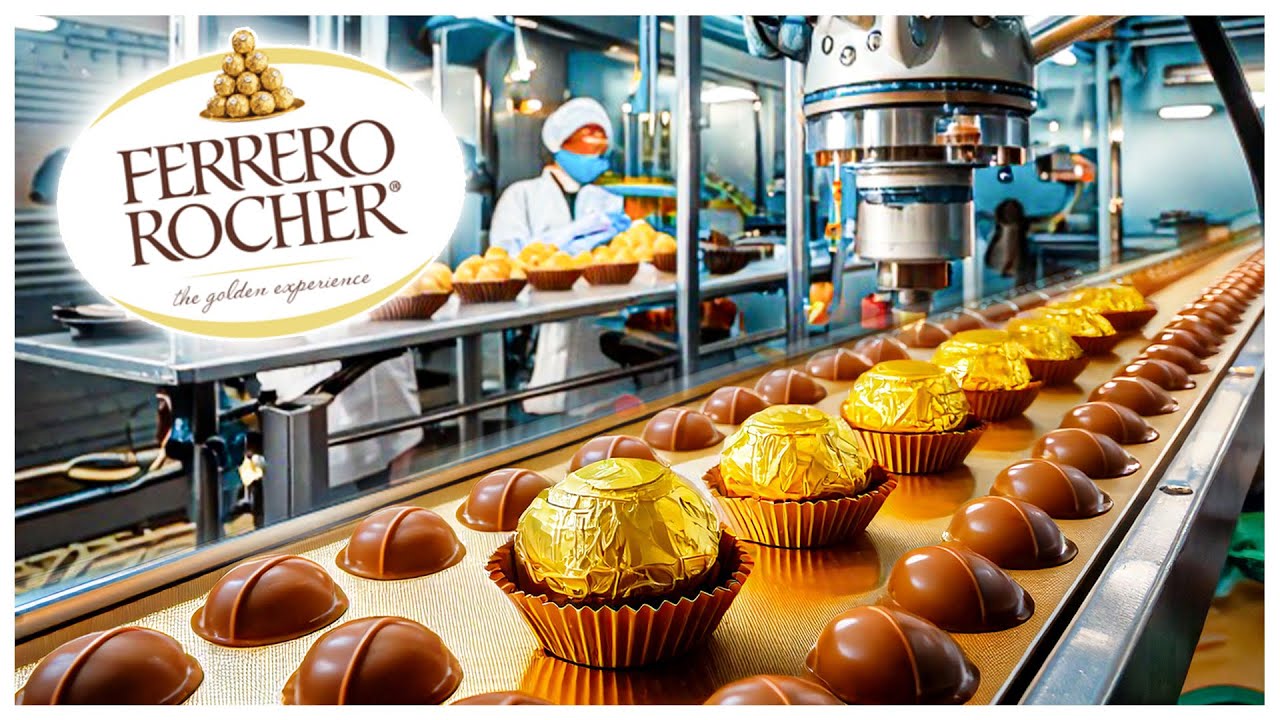 Wie Ferrero Rocher In Der Fabrik Hergestellt Wird