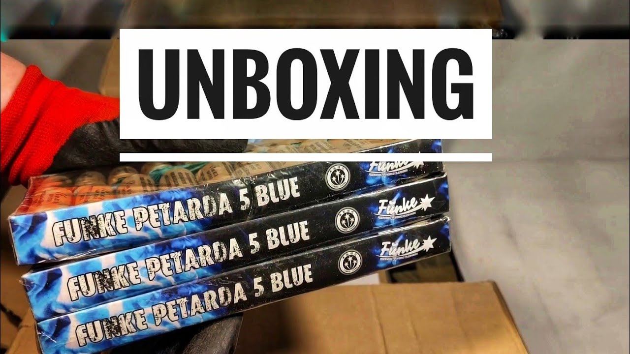 Unboxing fajerwerk&oacute;w Fireworks feuerwerk firecrackers polenb&ouml;ller unboxing