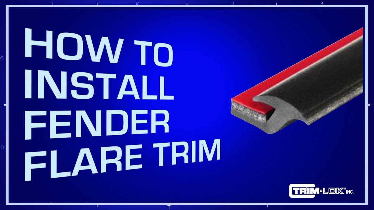 How to Install Fender Flare Trim